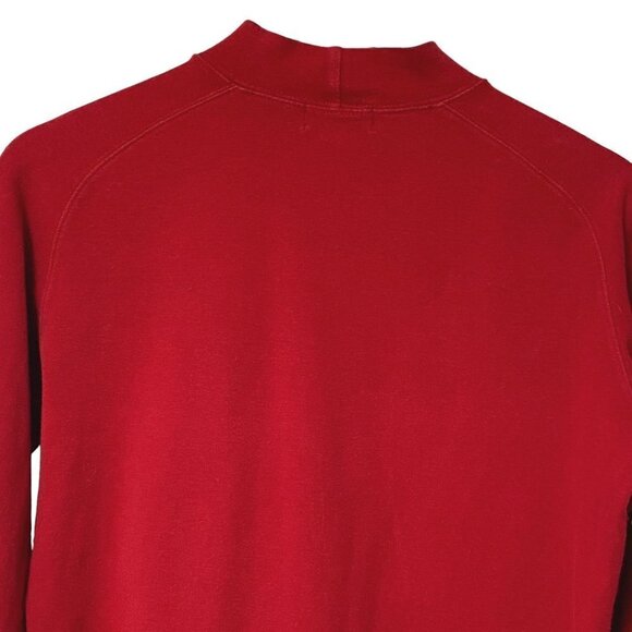 POLO JEANS RALPH LAUREN Boys Large Red Mock New Long Sleeve Turtleneck - Picture 6 of 10